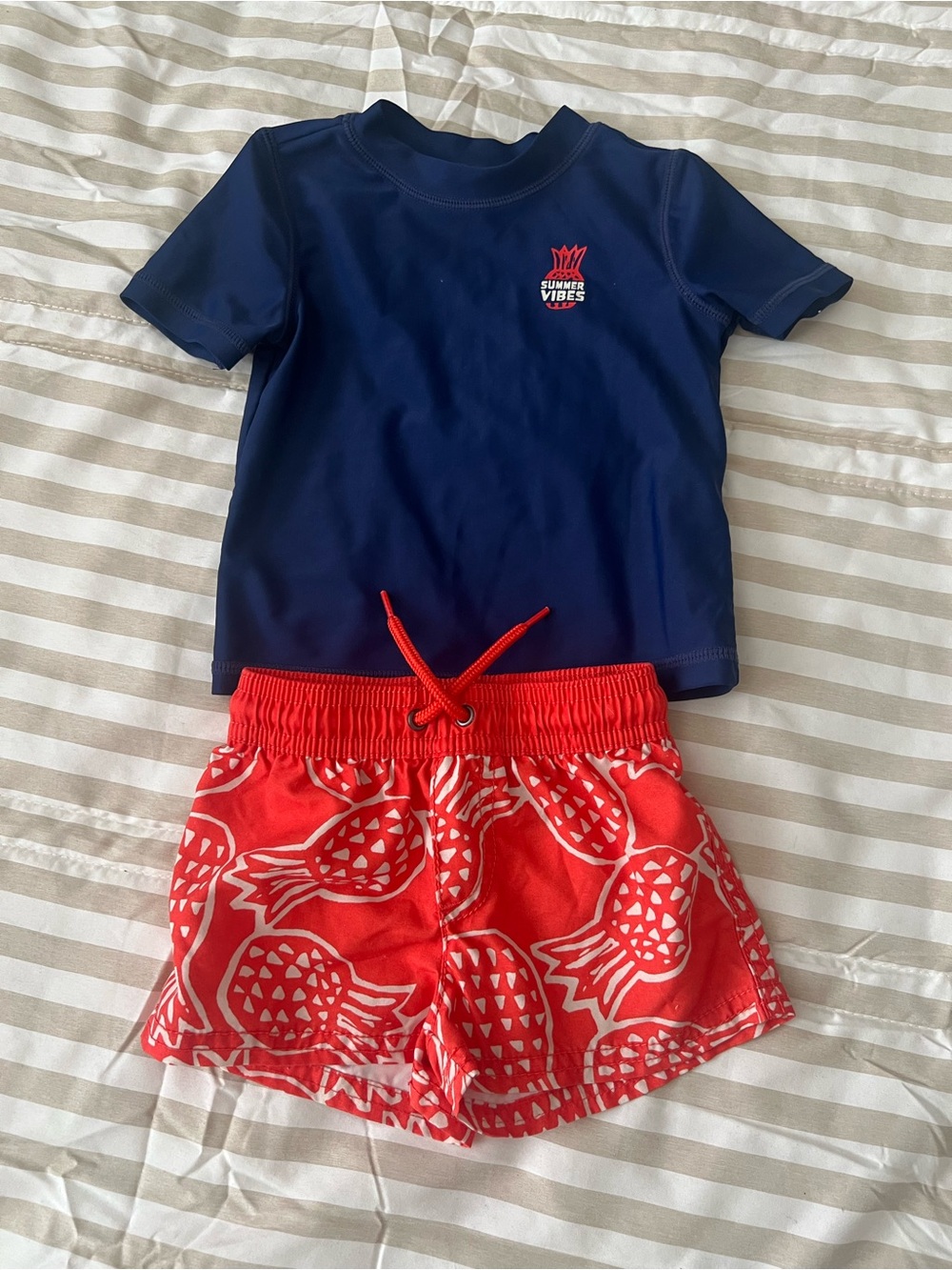 Carters baby boy swimsuit size 9 months